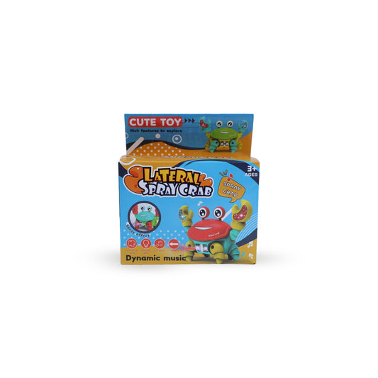 Lateral Spray Crab Toy