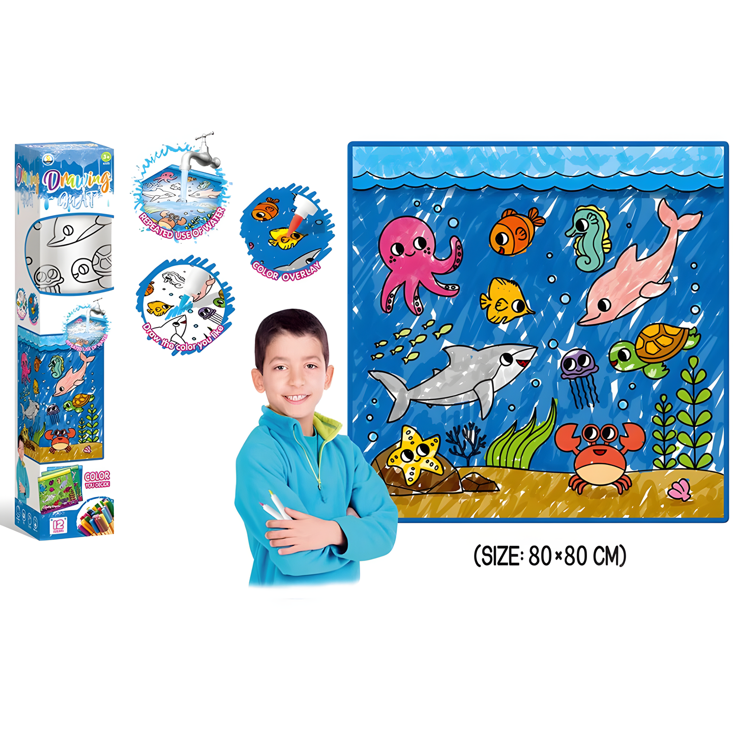 Reusable Coloring Mat